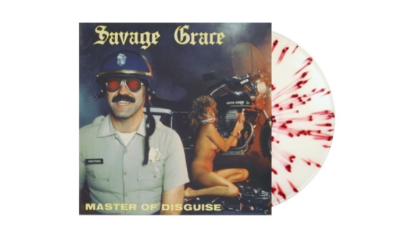 Savage Grace - Master Of Disguise (Clear Splatter ryhmässä VINYYLI / Kommande / Hårdrock @ Bengans Skivbutik AB (5685657)