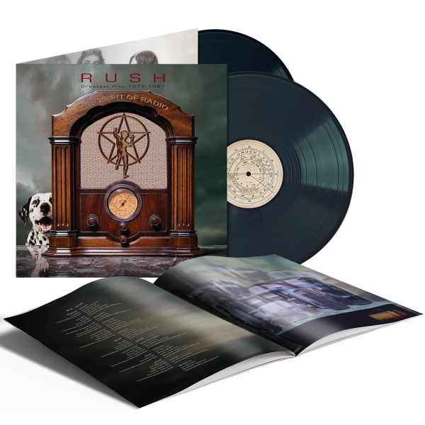 Rush - The Spirit Of Radio: Greatest Hits 1974-1987 (Black 2LP) ryhmässä VINYYLI / Kommande / Best Of,Pop-Rock @ Bengans Skivbutik AB (5685669)
