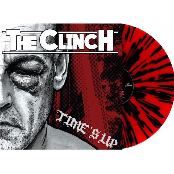 Clinch The - Times's Up (Red W/ Black Splatter V ryhmässä VINYYLI / Kommande / Pop-Rock @ Bengans Skivbutik AB (5685677)