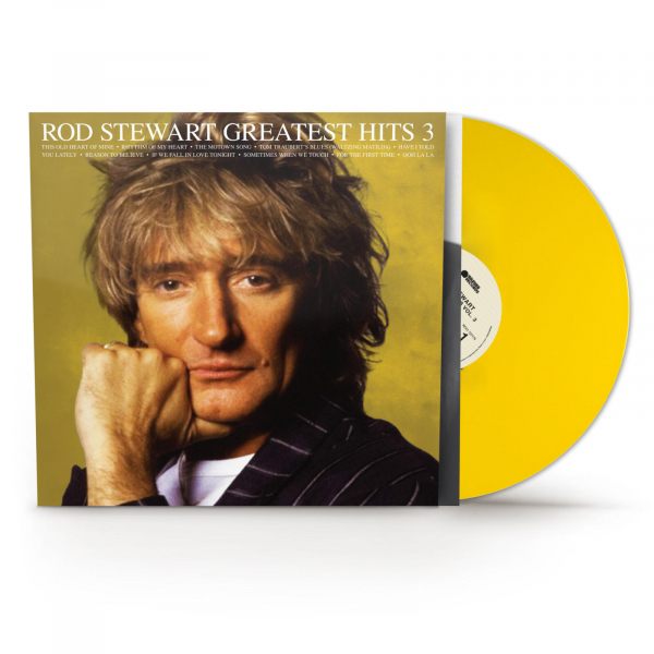 Rod Stewart - Greatest Hits, Vol. 3 (Ltd Yellow Vinyl Rocktober) ryhmässä VINYYLI / Kommande / Pop-Rock @ Bengans Skivbutik AB (5685731)