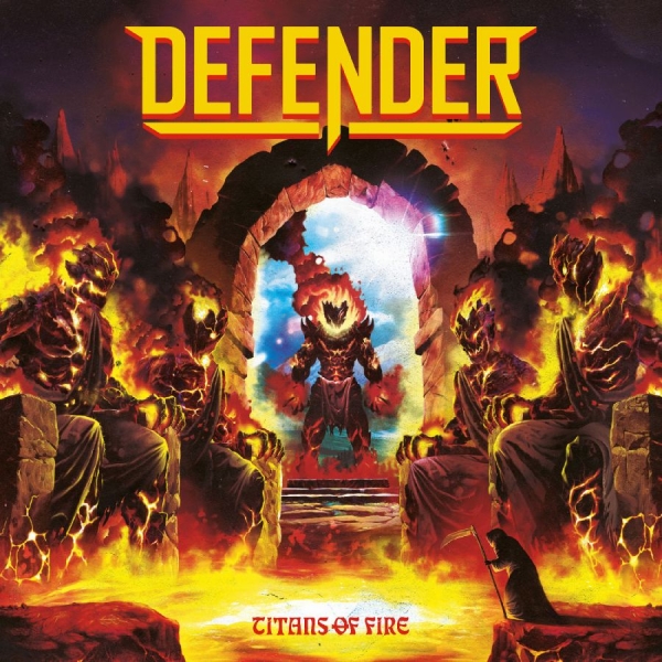 Defender - Titans Of Fire ryhmässä CD / Kommande / Hårdrock @ Bengans Skivbutik AB (5685822)