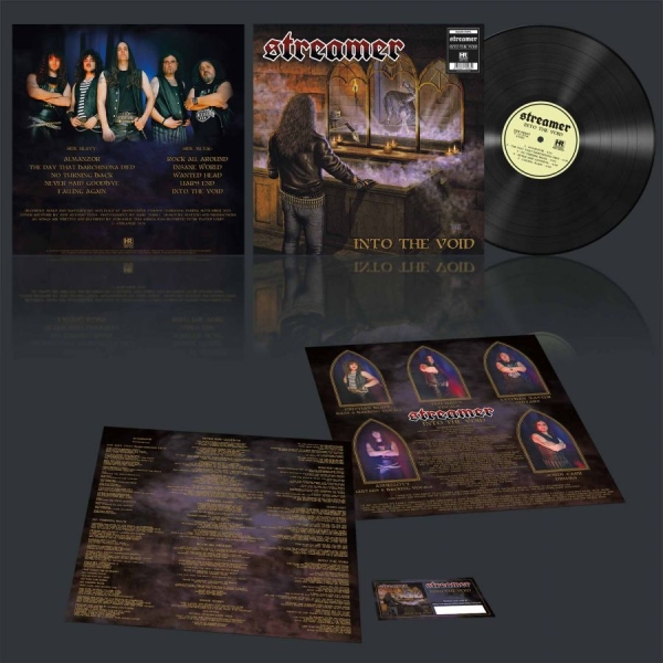 Streamer - Into The Void (Black Vinyl Lp) ryhmässä VINYYLI / Kommande / Hårdrock @ Bengans Skivbutik AB (5685831)