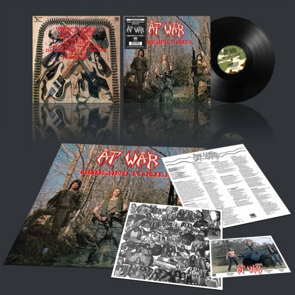 At War - Ordered To Kill (Black Vinyl Lp) ryhmässä VINYYLI / Kommande / Hårdrock @ Bengans Skivbutik AB (5685833)
