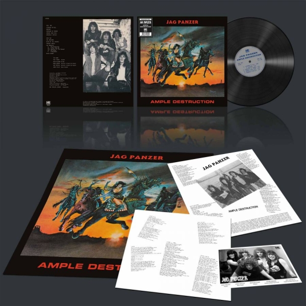 Jag Panzer - Ample Destruction (Black Vinyl Lp) ryhmässä VINYYLI / Kommande / Hårdrock @ Bengans Skivbutik AB (5685835)