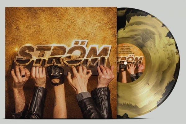 Ström - Mer Ström Åt Folket (Black / Gold S ryhmässä VINYYLI / Kommande / Hårdrock @ Bengans Skivbutik AB (5685903)