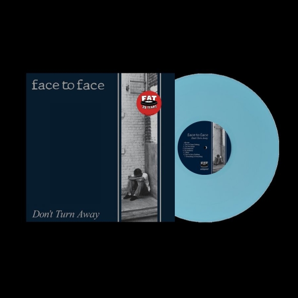 Face To Face - Don't Turn Away (Light Blue Vinyl L ryhmässä VINYYLI / Kommande / Pop-Rock @ Bengans Skivbutik AB (5685912)