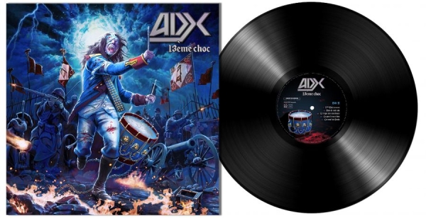 Adx - 13Ème Choc (Black Vinyl Lp) ryhmässä VINYYLI / Kommande / Hårdrock @ Bengans Skivbutik AB (5685947)