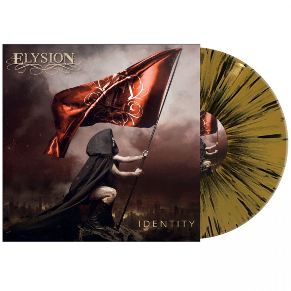 Elysion - Identity (Gold/Black Splatter Vinyl ryhmässä VINYYLI / Kommande / Hårdrock @ Bengans Skivbutik AB (5685958)