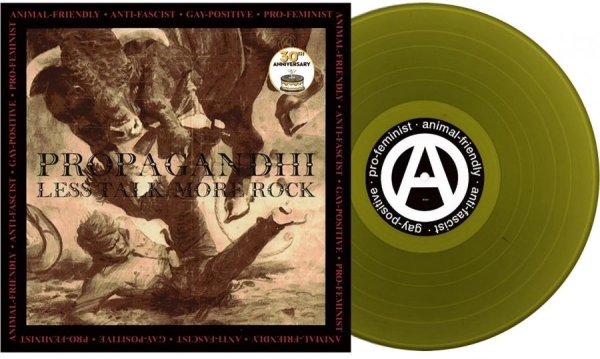 Propagandhi - Less Talk, More Rock (Olive Green V ryhmässä VINYYLI / Pop-Rock @ Bengans Skivbutik AB (5686028)