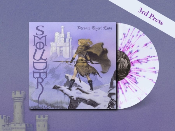 Smoulder - Dream Quest Ends (Milky Purple Spla ryhmässä VINYYLI / Hårdrock @ Bengans Skivbutik AB (5686085)