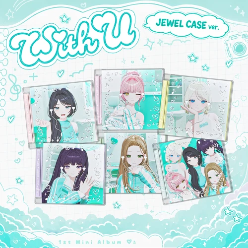 Mw:Meu - With U (Jewel Case Ver.) (Random Ver.) ryhmässä CD / Kommande / K-Pop @ Bengans Skivbutik AB (5686137)