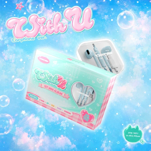 Mw:Meu - With U (Earphone Ver.) ryhmässä MERCHANDISE / Merch+Code / Kommande / K-Pop @ Bengans Skivbutik AB (5686138)