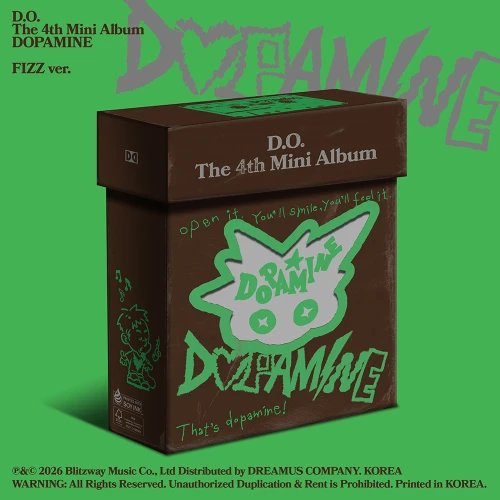 D.O. (Exo) - Dopamine (Fizz Ver.) ryhmässä CD / Kommande / K-Pop @ Bengans Skivbutik AB (5686140)