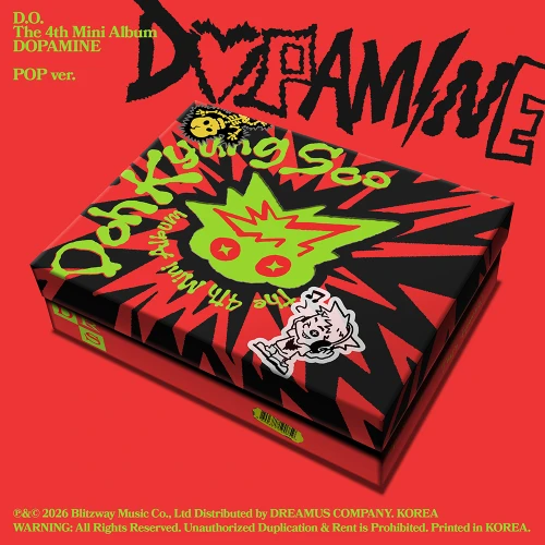 D.O. (Exo) - Dopamine (Pop Ver.) ryhmässä CD / Kommande / K-Pop @ Bengans Skivbutik AB (5686141)