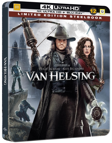 Movie - Van Helsing (Steelbook 4K Uhd + Bd) ryhmässä Elokuva / Film UHD-4K / / @ Bengans Skivbutik AB (5686192)