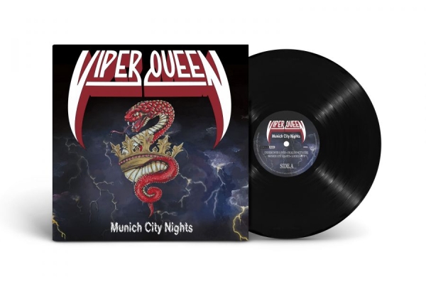 Viper Queen - Munich City Nights (Black Vinyl Lp) ryhmässä VINYYLI / Hårdrock @ Bengans Skivbutik AB (5686254)