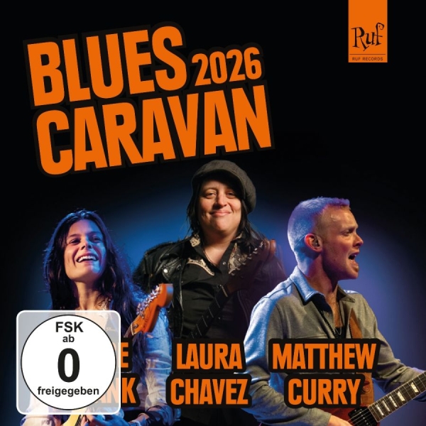 Elise Frank Laura Chavez & Matthew - Blues Caravan 2026 (Cd + Dvd) ryhmässä CD / Blues @ Bengans Skivbutik AB (5686270)