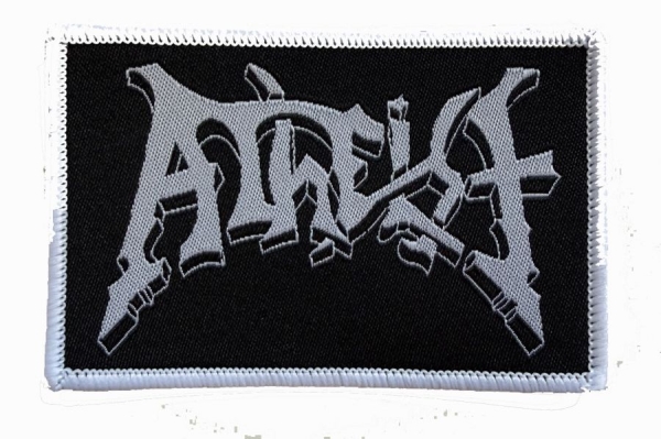 Atheist - Patch Logo (5,2 X 8,1 Cm) ryhmässä MERCHANDISE / Accessoarer / Kommande / Hårdrock @ Bengans Skivbutik AB (5686273)