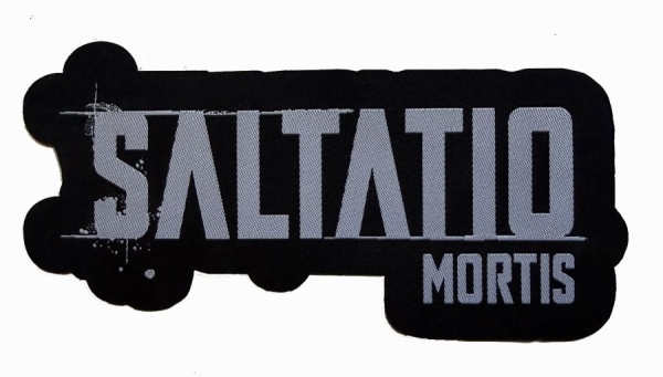 Saltatio Mortis - Patch Logo Die Cut (7,4 X 15 Cm) ryhmässä MERCHANDISE / Accessoarer / Kommande / Hårdrock @ Bengans Skivbutik AB (5686276)