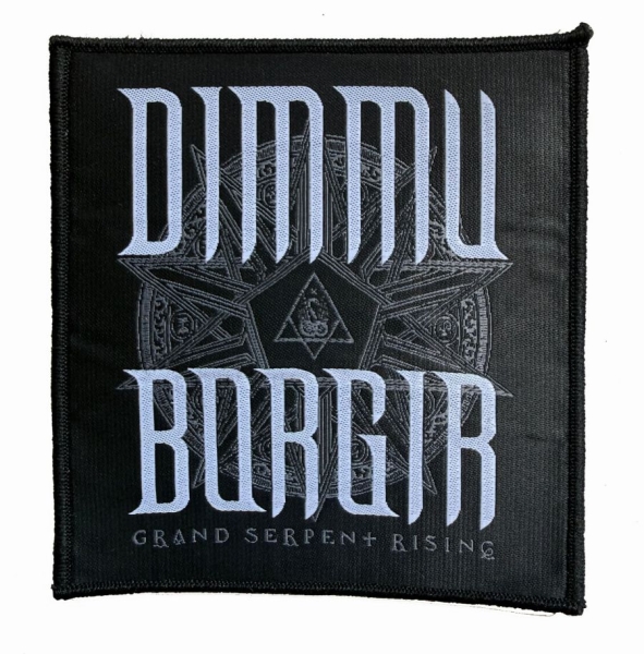 Dimmu Borgir - Patch Logo Grand Serpent Rising (9, ryhmässä MERCH @ Bengans Skivbutik AB (5686285)