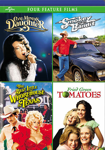 Movie - Coal Miner's Daughter / Smokey And The Bandit / The Best Little Whorehouse In Texas / Fried Green To ryhmässä Elokuva / Elokuva DVD / Drama @ Bengans Skivbutik AB (5686292)