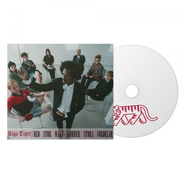 Riga Tiger - Med Stor Makt Kommer Stora Fördelar ryhmässä CD / Kommande / Pop-Rock,Svensk Musik @ Bengans Skivbutik AB (5686314)