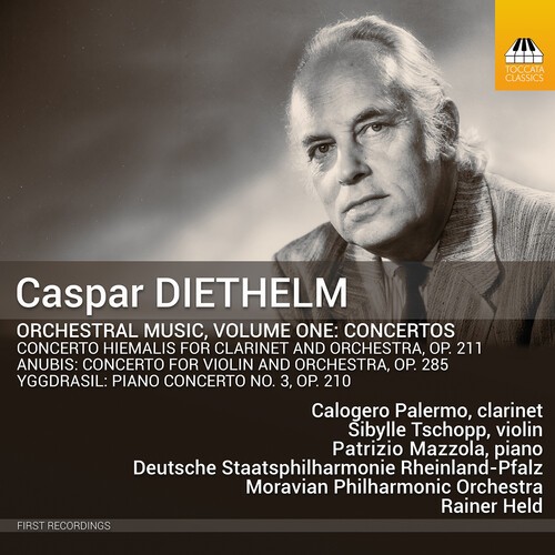 Caspar Diethelm - Orchestral Music, Vol. 1 - Concerto ryhmässä CD / Klassiskt @ Bengans Skivbutik AB (5686322)