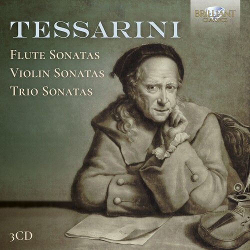 Carlo Tessarini - Flute Sonatas, Violin Sonatas & Tri ryhmässä CD / Klassiskt @ Bengans Skivbutik AB (5686333)