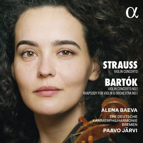 Alena Baeva Deutsche Kammerphilhar - Strauss & Bartok: Violin Concertos ryhmässä CD / Klassiskt @ Bengans Skivbutik AB (5686353)