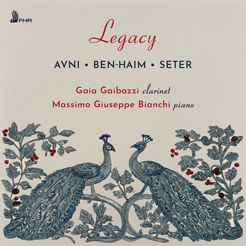 Gaia Gaibazzi Massimo Giuseppe Bia - Avni, Ben-Haim & Seter: Legacy - Co ryhmässä CD / Klassiskt @ Bengans Skivbutik AB (5686377)