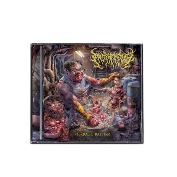 Embryectomy - Vitriolic Baptism ryhmässä CD / Kommande / Hårdrock @ Bengans Skivbutik AB (5686446)