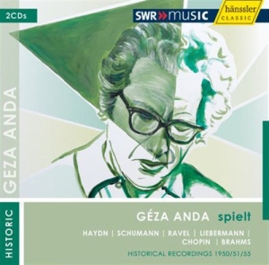 Haydn Schumann  Ravel Liebermann - Geza Anda Plays Haydn, Schumann, Ra ryhmässä Externt_Lager / Naxoslager @ Bengans Skivbutik AB (568645)