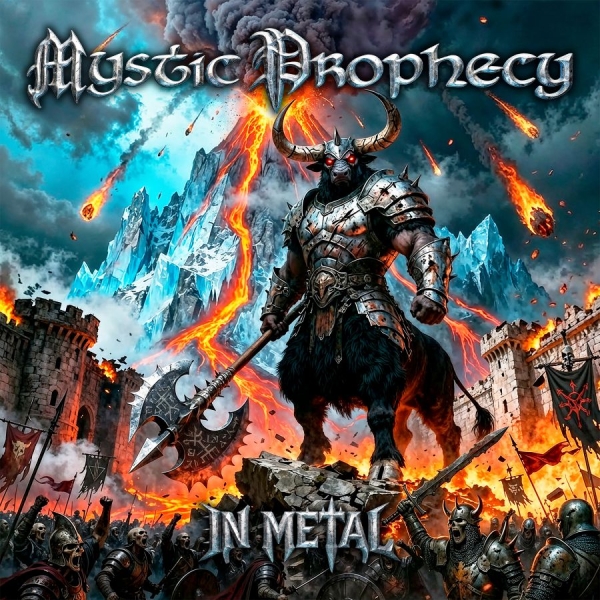 Mystic Prophecy - In Metal (Silver Marble) ryhmässä VINYYLI / Kommande / Hårdrock @ Bengans Skivbutik AB (5686450)