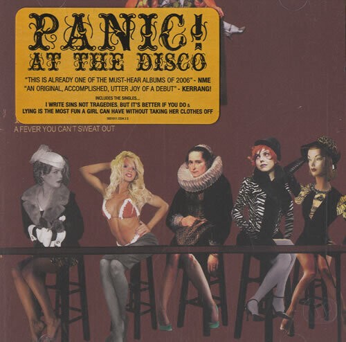 Panic! At The Disco - A Fever You Can't Sweat Out ryhmässä CD / Pop-Rock @ Bengans Skivbutik AB (5686465)