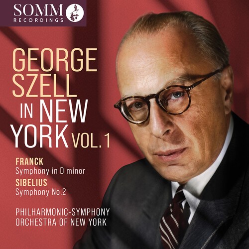Cesar Franck Jean Sibelius - George Szell In New York, Vol. 1 ryhmässä CD / Klassiskt @ Bengans Skivbutik AB (5686539)