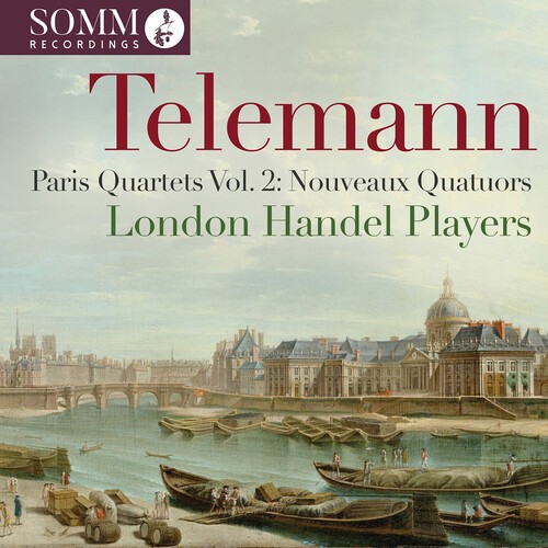 Telemann G P - Paris Quartets, Vol. 2 - Nouveaux Q ryhmässä CD / Klassiskt @ Bengans Skivbutik AB (5686583)