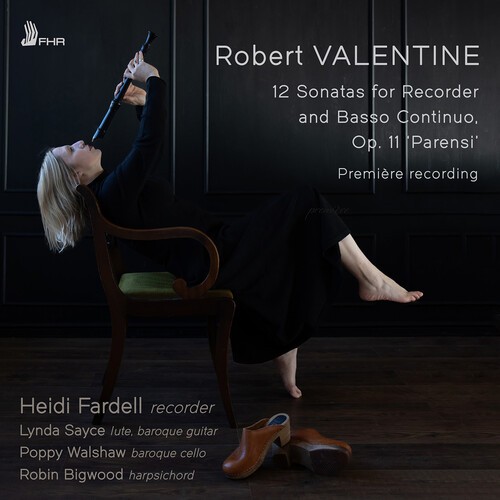 Robert Valentine - 12 Sonatas For Recorder And Basso C ryhmässä CD / Klassiskt @ Bengans Skivbutik AB (5686585)