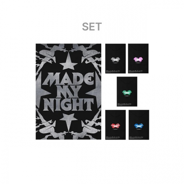 Le Sserafim - Made My Night SET (Compact Ver.) (Random Ver.) + WS ryhmässä Minishops / K-Pop Minishops / LE SSERAFIM @ Bengans Skivbutik AB (5686598)