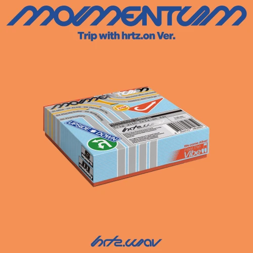 hrtz.wav - The Second Wave : Momentum (Trip With Hertz.on Ver.) ryhmässä CD / Kommande / K-Pop @ Bengans Skivbutik AB (5686601)