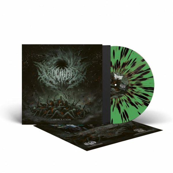 Crucivore - Desecration (Splatter Vinyl Lp) ryhmässä VINYYLI / Hårdrock @ Bengans Skivbutik AB (5686620)