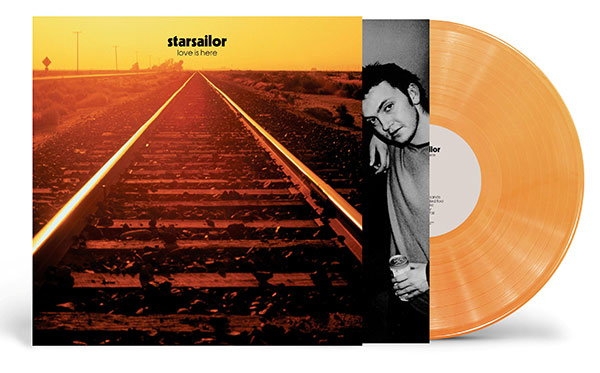 Starsailor - Love Is Here (Orange Vinyl) ryhmässä VINYYLI / Pop-Rock @ Bengans Skivbutik AB (5686735)
