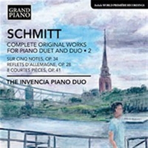 Schmitt - Works For Piano Duo Vol 2 ryhmässä Externt_Lager / Naxoslager @ Bengans Skivbutik AB (568681)