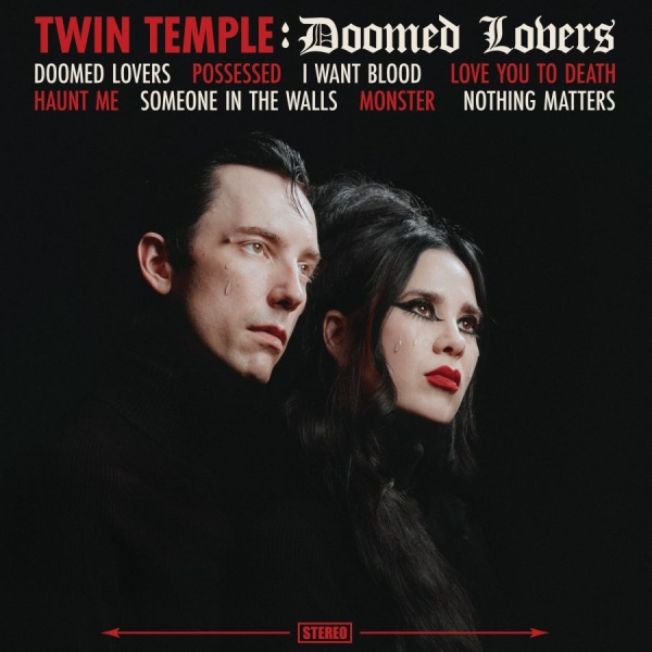 Twin Temple - Doomed Lovers (Crying Translucent B ryhmässä VINYYLI / Kommande / Pop-Rock @ Bengans Skivbutik AB (5686848)