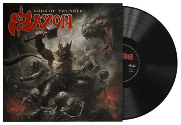 Saxon - Gods Of Thunder (Black Vinyl) ryhmässä VINYYLI / Kommande / Hårdrock @ Bengans Skivbutik AB (5687053)