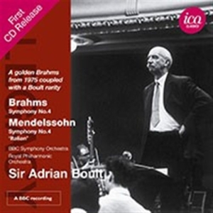 Brahms - Symphony No 4 ryhmässä Externt_Lager / Naxoslager @ Bengans Skivbutik AB (568706)