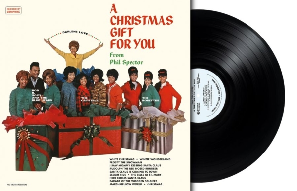 Spector Phil - A Christmas Gift For You (Black Vin ryhmässä VINYYLI / Julmusik @ Bengans Skivbutik AB (5687162)