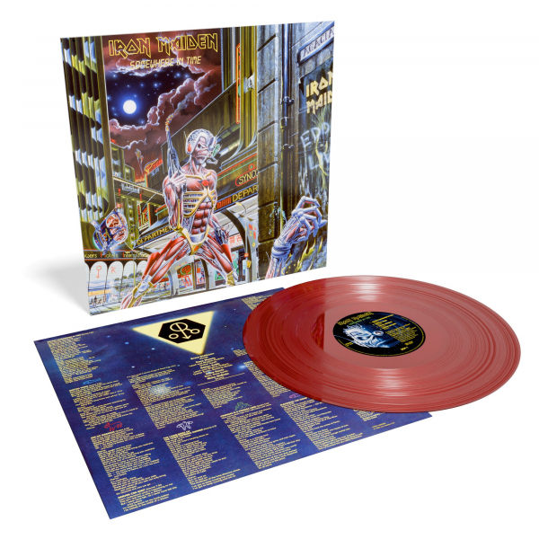 Iron Maiden - Somewhere In Time (40Th Anniversary Ltd Oxblood Color Vinyl) ryhmässä VINYYLI / Kommande / Hårdrock @ Bengans Skivbutik AB (5687174)