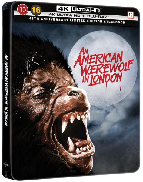 Movie - An American Werewolf In London (Ltd Steelbook / 4K Uhd) ryhmässä Elokuva / Film UHD-4K / / @ Bengans Skivbutik AB (5687175)