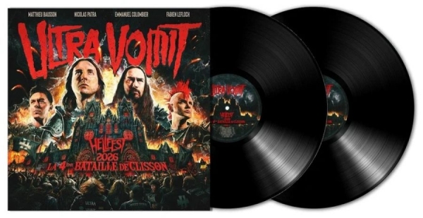 Ultra Vomit - Hellfest: Les Quatre Batailles De C ryhmässä VINYYLI / Kommande / Hårdrock @ Bengans Skivbutik AB (5687405)