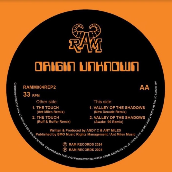 Origin Unknown - The Touch / Valley Of The Shadows 2 ryhmässä VINYYLI / Myydyimmät @ Bengans Skivbutik AB (5687551)